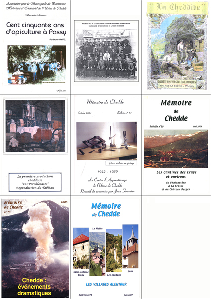 Mémoire de Chedde Brochures
